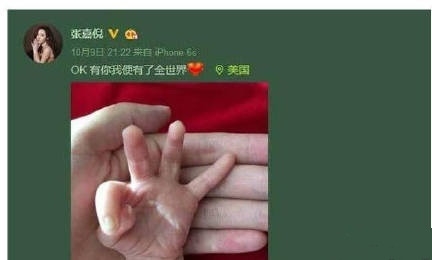 张嘉倪谈儿子取名，竟然来自手势