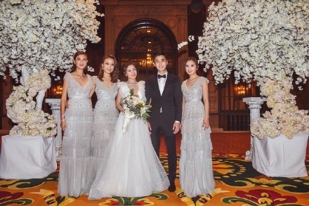 阿娇今日大婚，阿Sa容祖儿郑希怡当伴娘