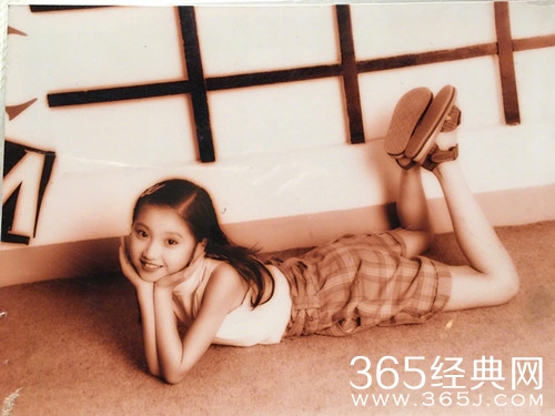 景甜童年照曝光，竟是个胖子