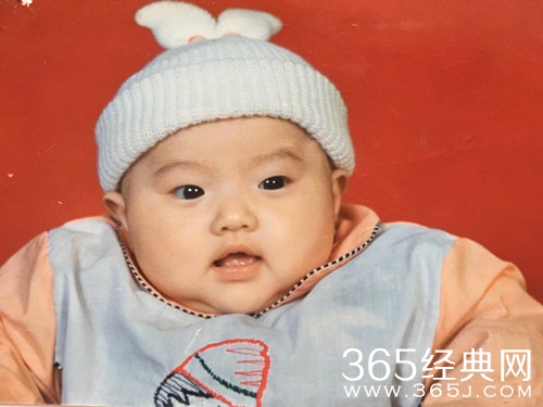 景甜童年照曝光，竟是个胖子