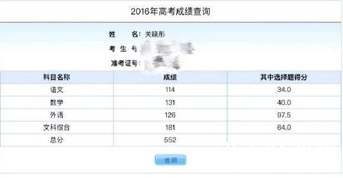 吴磊李兰迪高考成绩曝光，才知道关晓彤是有多优秀