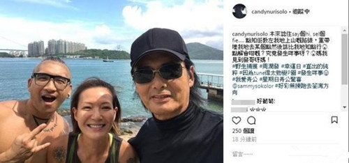 卢巧音偶遇周润发，发哥依旧大佬范十足