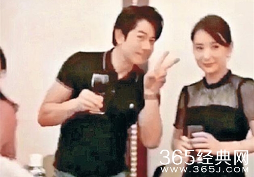 郭富城携方媛回乡摆喜宴 全无明星架子