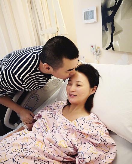 蒋勤勤曝光产子细节照