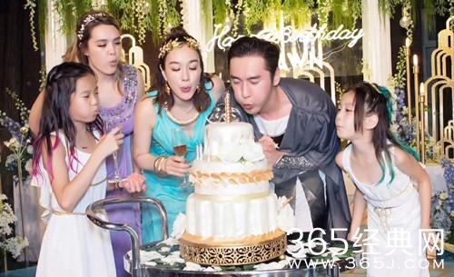 钟丽缇办希腊主题趴 不仅三个女儿出席 这对夫妻也来了