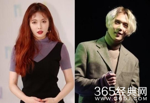 金泫雅金晓钟承认恋情 从两年前就开始交往至今