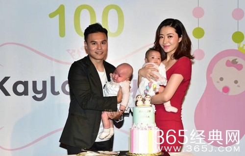 熊黛林为双胞胎女儿办百日宴 小公主名字意外曝光