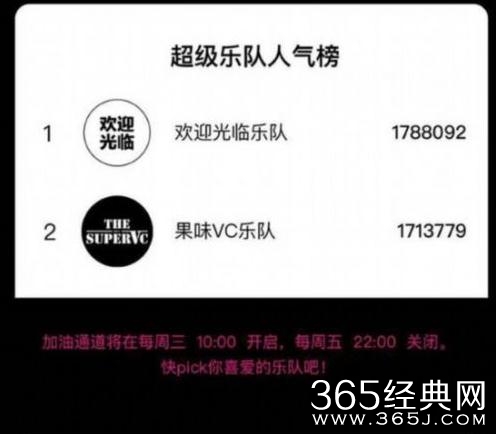 超级乐队最新一期节目乐队，两支强劲乐队较劲