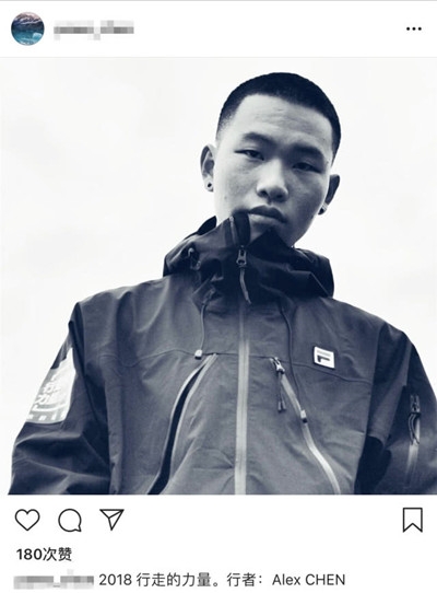 陈坤儿子近照曝光 寸头造型又酷又帅