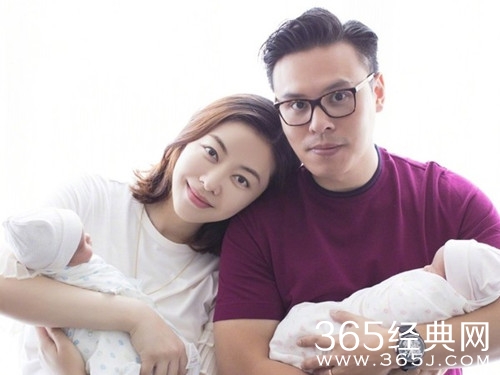 熊黛林晒双胞胎女儿近照 笑容天真可爱