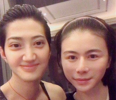 景甜陈学冬合影 网友喊话张继科 逗趣十足