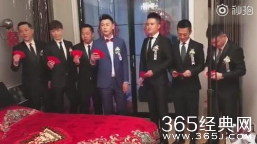 邓伦当伴郎参加朋友婚礼 新郎心真大 不怕被抢风头？