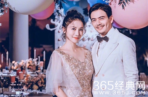 杨烁婚礼迎宾晚宴曝光 画面相当唯美浪漫