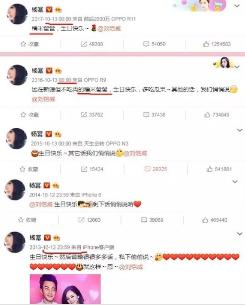 刘恺威生日杨幂零祝福 疑似印证离婚传闻