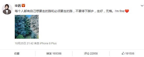 崔雪莉谈退出fx 网友纷纷心疼宋茜 宋茜暖心发文