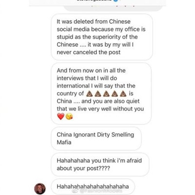 意大利设计师发辱华言论 陈坤迪丽热巴等人不出席dg秀