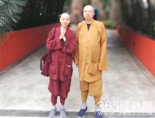 曝还珠小鸽子胡雅斯出家 法名宏行