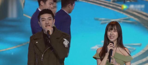 金瀚曹曦月恋情疑曝光 两人曾合作楚乔传 还一起唱过歌