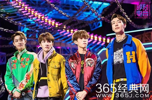 坤音四子惊喜加盟即刻电音 表演获张艺兴起立鼓掌