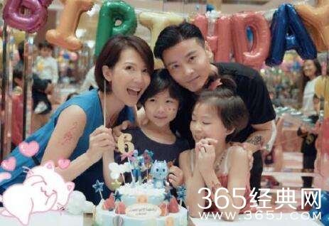 蔡少芬张晋小女儿庆生 舍不得女儿长太快