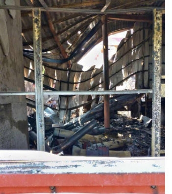 陈志朋父母家遭人纵火 所幸无人受伤