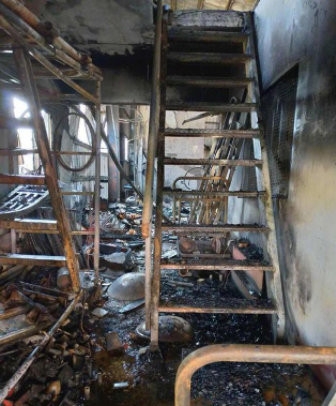 陈志朋父母家遭人纵火 所幸无人受伤