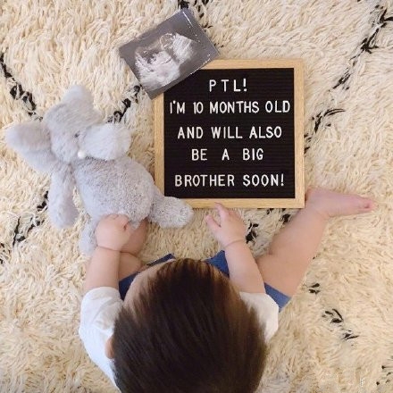 吴雨霏宣布怀上二胎 Asher要当哥哥了