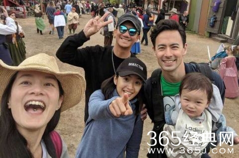 林依晨晒照罕见秀恩爱 林于超首次公开出镜“老公力”爆棚