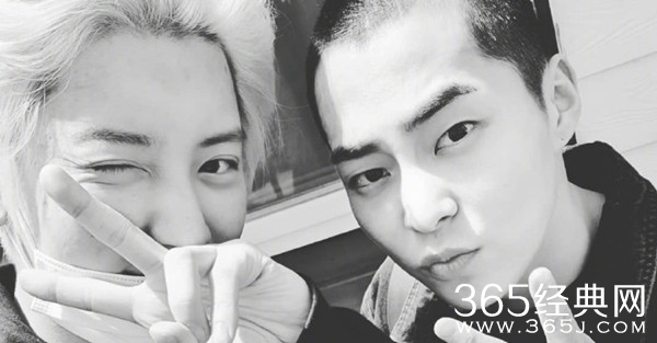 EXO大哥金珉锡正式入伍 成员现身为其送行