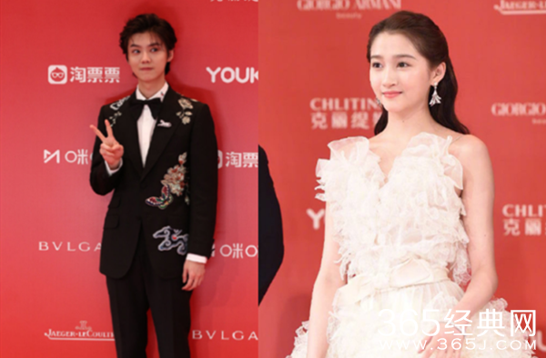 鹿晗关晓彤参加上海国际电影节 同场不同框