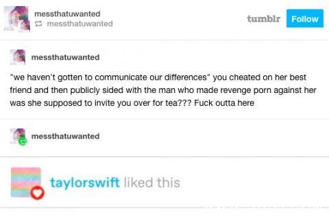 开撕！粉丝发文比伯背叛赛琳娜获泰勒点赞