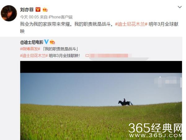 花木兰真人版预告反响极好 灵儿和姥姥再度合作回忆杀！