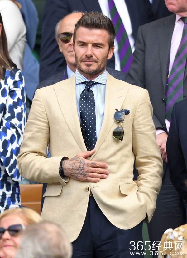 星光熠熠！众多明星现身温网现场 抖森本尼尽现绅士魅力！