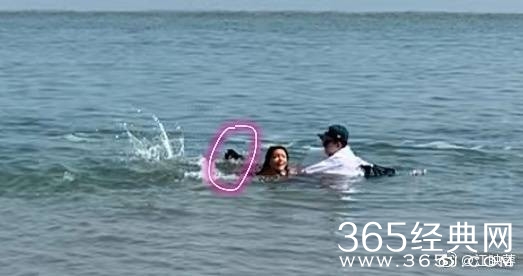 江映蓉拍MV险出事 海水直接没过头顶