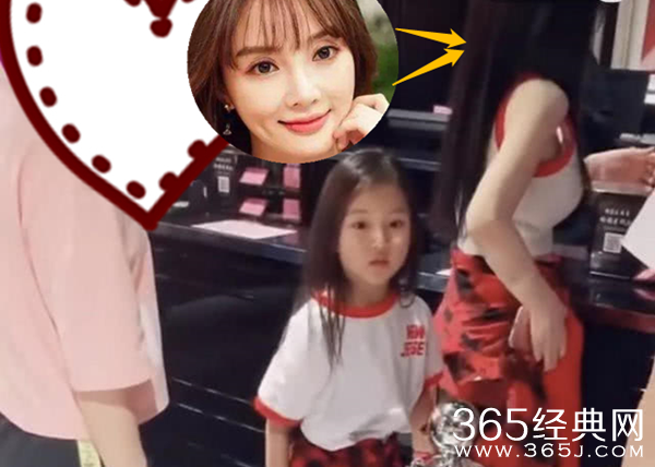 李小璐带甜馨逛街 小甜馨越来越漂亮了