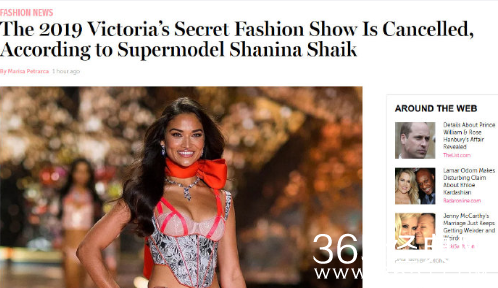 2019年维密秀取消 澳大利亚超模证实此事