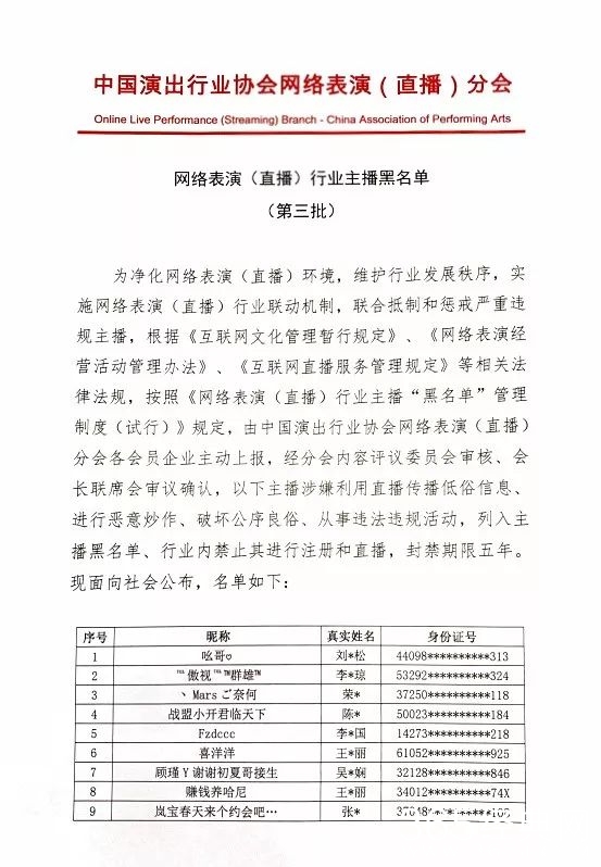 乔碧萝被拉入全网黑名单 永远禁止直播