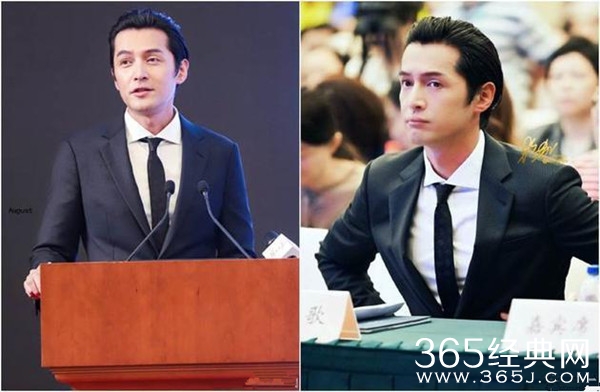 是真困！胡歌会议上用手指撑眼皮强忍睡意