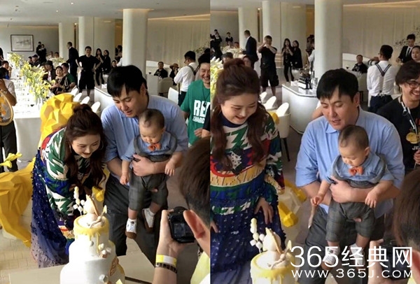 沈腾为儿子周岁宴 娇妻胖到认不出