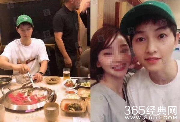 宋仲基离婚后近照曝光 状态良好与友人合照