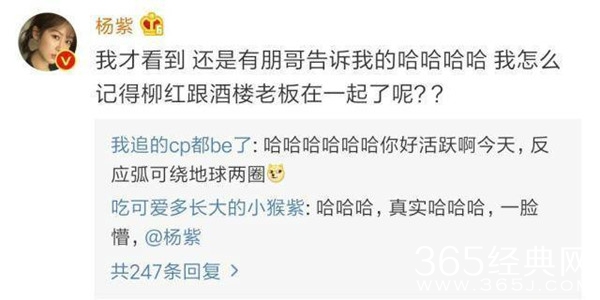 柳红回复杨紫 到底柳红和谁在一起了？