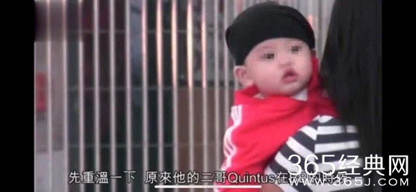 港媒曝张柏芝三胎儿子正面照 与二哥幼时极相似