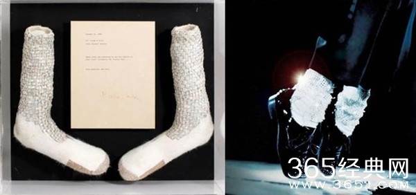 迈克尔·杰克逊水晶袜将被拍卖 首次表演太空步的袜子