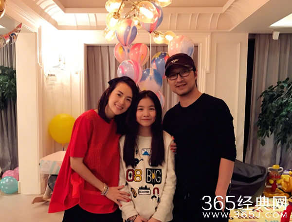 章子怡为继女庆生 汪峰发文愿她像章子怡