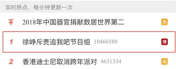 徐峥斥责追我吧节目组：绝对要负责任