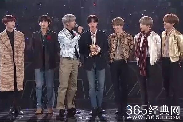 2019MAMA颁奖礼 防弹少年团大满贯成最大赢家