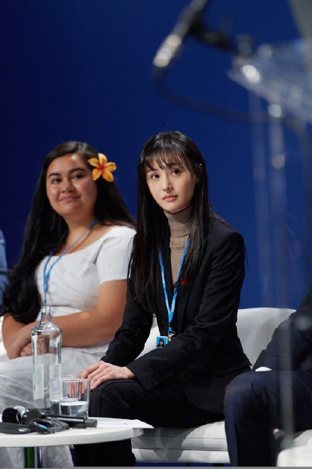 郑爽参加联合国大会发言 谈气候变化议题