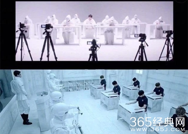 易烊千玺演唱会宣传片疑抄袭防弹少年团 对比图被扒出