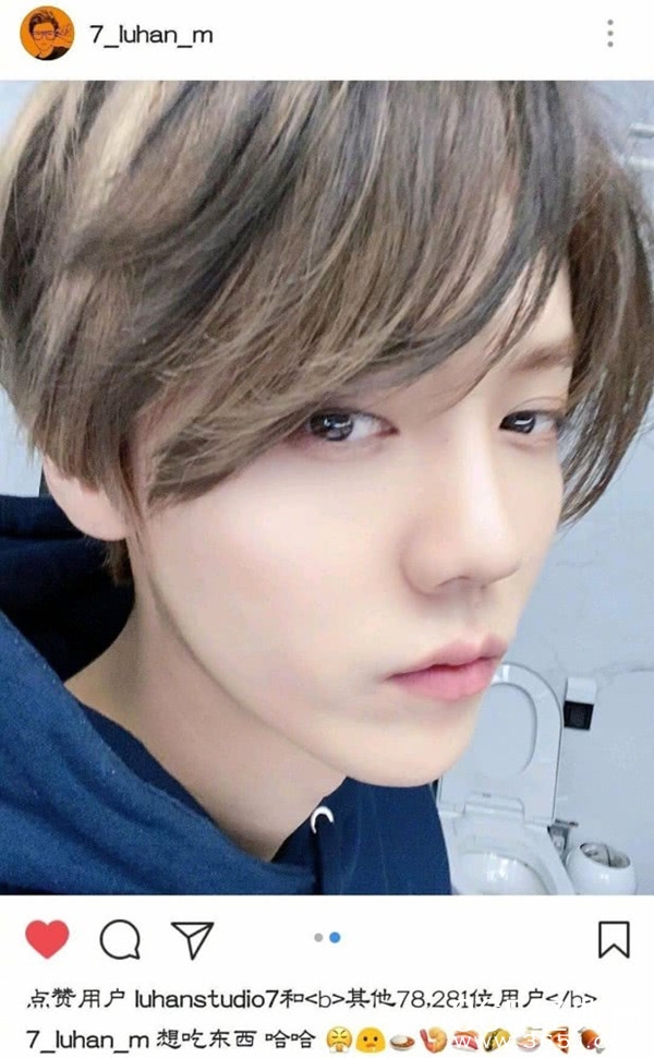 邓紫棋评论鹿晗：吃东西为什么会跑到厕所？