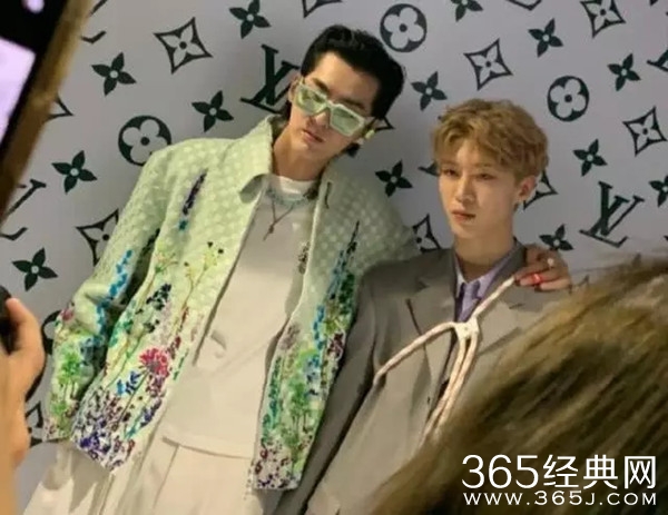 吴亦凡范丞丞合影 十岁年龄差吴亦凡丝毫不输小鲜肉